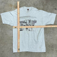 Vintage 90s cop comedy comic funny t-shirt