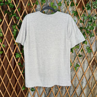 Vintage Y2K Nike spell out striped 2000s grey tag t-shirt