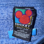Vintage mickey mouse 1990s embroidered disneyland crewneck