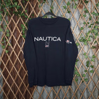 XL - Vintage Y2K Nautica spell out 2000s long sleeve T-shirt