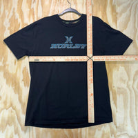 Vintage y2k hurley surf/skate global spellout 2000s t-shirt