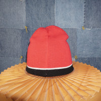 OSFA - Vintage / Y2K 00s skater style striped knitted beanie