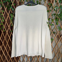 Vintage Y2K no boundaries thermal grunge skull 00 LS t-shirt