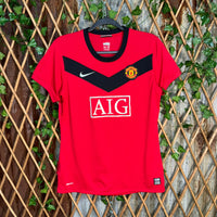 Vintage Y2K Manchester United femme 00s giggs soccer jersey
