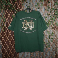 XL-Vintage Y2K adidas Notre Dame college football 00s tshirt