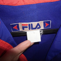 Large - Vintage Y2K Fila 1/2 zip essential light windbreaker