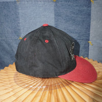 OSFA - Vintage Y2K WOOK flame embroidered essential 00s hat