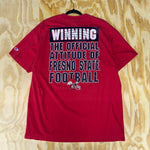 Vintage y2k fresno state champion university t-shirt