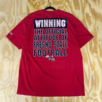 Vintage y2k fresno state champion university t-shirt