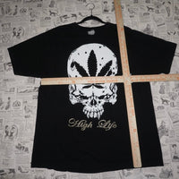 XL - Vintage Y2K high life skull grateful Dead 1990s t-shirt