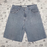 33x30 - Vintage Y2K faded glory denim faded carpenter jorts