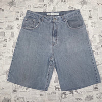 33x30 - Vintage Y2K faded glory denim faded carpenter jorts