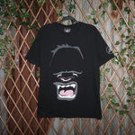 Large-Vintage Y2K big face gorillaz flip the bird 00s tshirt