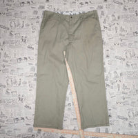 40 - Vintage Y2K Ben Davis baggy beige mechanic 2000s pants