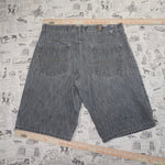 38 - Vintage / Y2K 212 NYC denim baggy 00s denim gray jorts