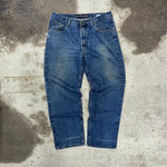 Vintage Y2K Nautica dark wash wide baggy jeans 2000s jeans