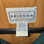 Vintage y2k arizona jeans 90s embroidered lettermans jacket