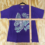 Vintage reno butterfly nature tourist 1990s wildlife t-shirt