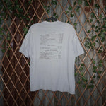 Med-Vintage report card left bank university of Paris 80s T