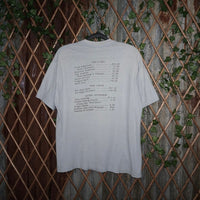 Med-Vintage report card left bank university of Paris 80s T