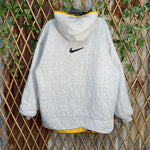 Vintage Y2K Nike 90s coat embroider reversible puffer jacket
