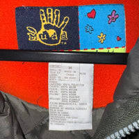 Vintage y2k MUDD embroidered chest 1990s femme zip up jacket