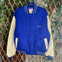 Vintage hard rock cafe SD 1990s embroidered letterman jacket