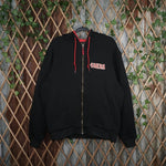 Large - Vintage / Y2K  49’ers heavyweight embroidered zip-up