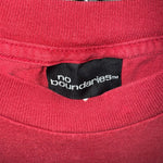 Vintage Y2K no boundaries karate dragon 90s faded t-shirt