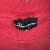 Vintage Y2K no boundaries karate dragon 90s faded t-shirt