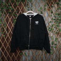 Large -Vintage Y2K Honolulu wahine embroider 00s surf hoodie