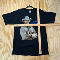 Vintage Y2K Alan Jackson tour 2004 country music 00s t-shirt