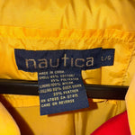 Vintage Y2K Nautica embroidered sailing puffer 2000s jacket