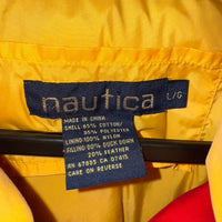 Vintage Y2K Nautica embroidered sailing puffer 2000s jacket