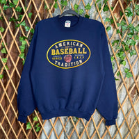 Vintage Y2K American MLB baseball throwback 00s sweatshirt
