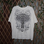 XL - Vintage Y2K strengthen honor, Miami Inc. grunge t-shirt