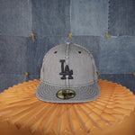 7 ⅝ - Vintage Y2K Los angeles LA dodgers stripe 00s MLB hat