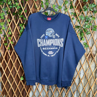 Vintage Y2K Seattle Seahawks 2005 NFC Super Bowl sweatshirt