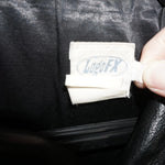 XXL -Vintage Y2K bosch embroider FX brand 90s leather jacket