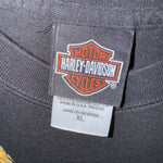 Vintage Y2K Harley Davidson biker 2000s pinup girl t-shirt