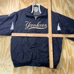 Vintage Y2K New York Yankees 2000s MLB embroider windbreaker