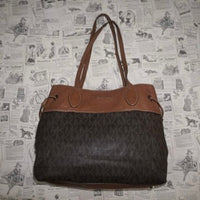 Vintage Y2K Michael kors MK 2000s leather tote shoulder bag