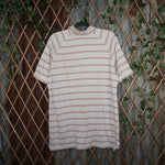 Large - Vintage / Y2K Nike 2000s stripe embroider golf polo