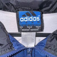 Vintage Y2K Adidas 3 stripe embroider 90s / 00s windbreaker