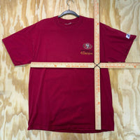 Vintage y2k san francisco 49ers niners 90 embroidered tshirt