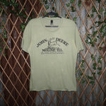 Large-Vintage Y2K John Deere Moline Illinois tractor t-shirt