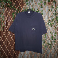 Large-Vintage Y2K Penn State University embroider 90s tshirt
