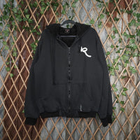 Vintage Y2K rocawear Jay Z hip hop 2000s fleece lined hoodie