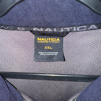 Vintage Y2K Nautica 2000s embroidered zip up fleece jacket