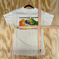 Vintage "I survived" pigeon pass marathon 1980s t-shirt